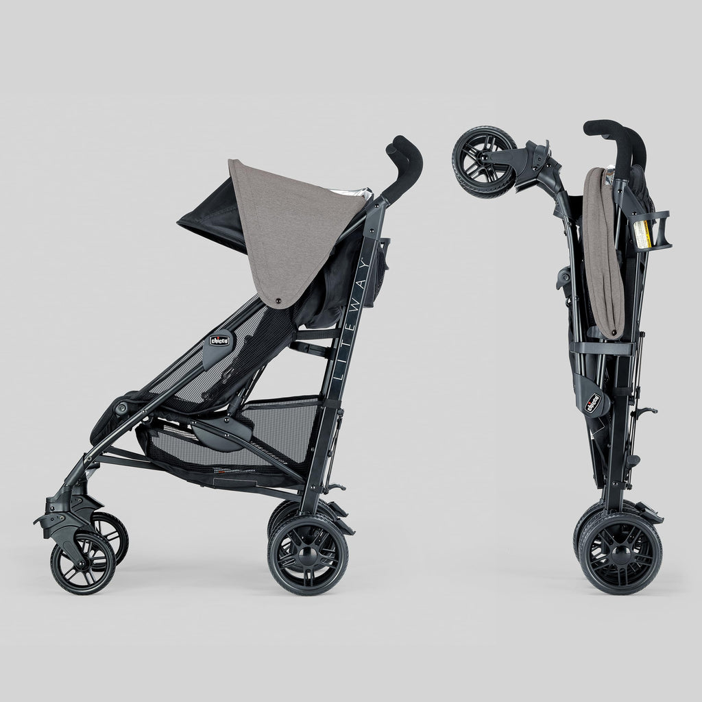 Compact Lightweight Stroller with Storage Basket O63079