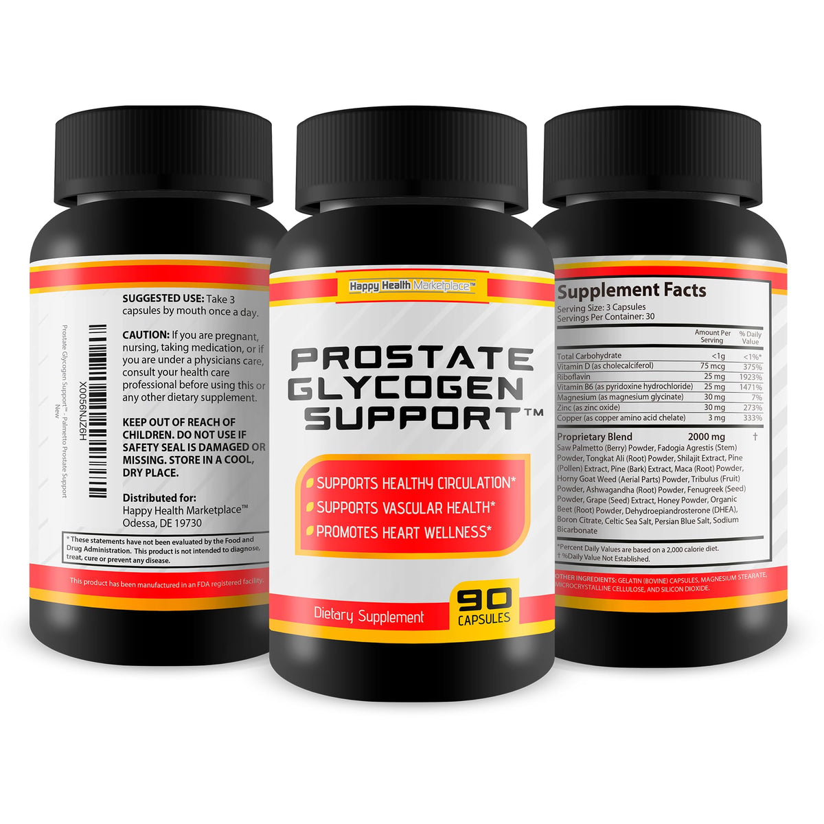 Saw Palmetto Prostate Support Supplement A19158