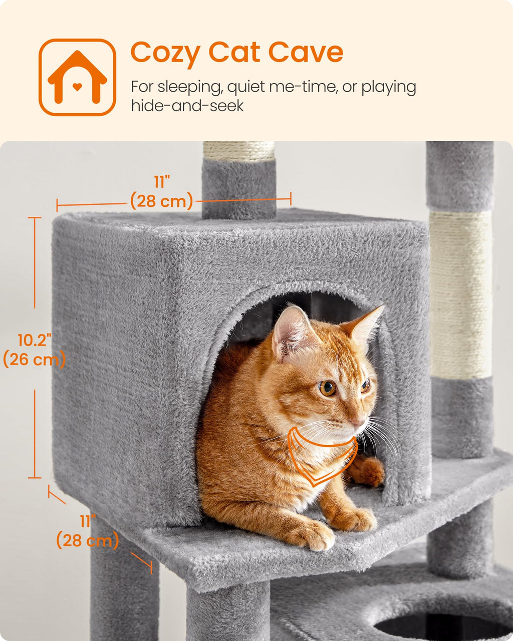 Light Gray Cat Tree N726558