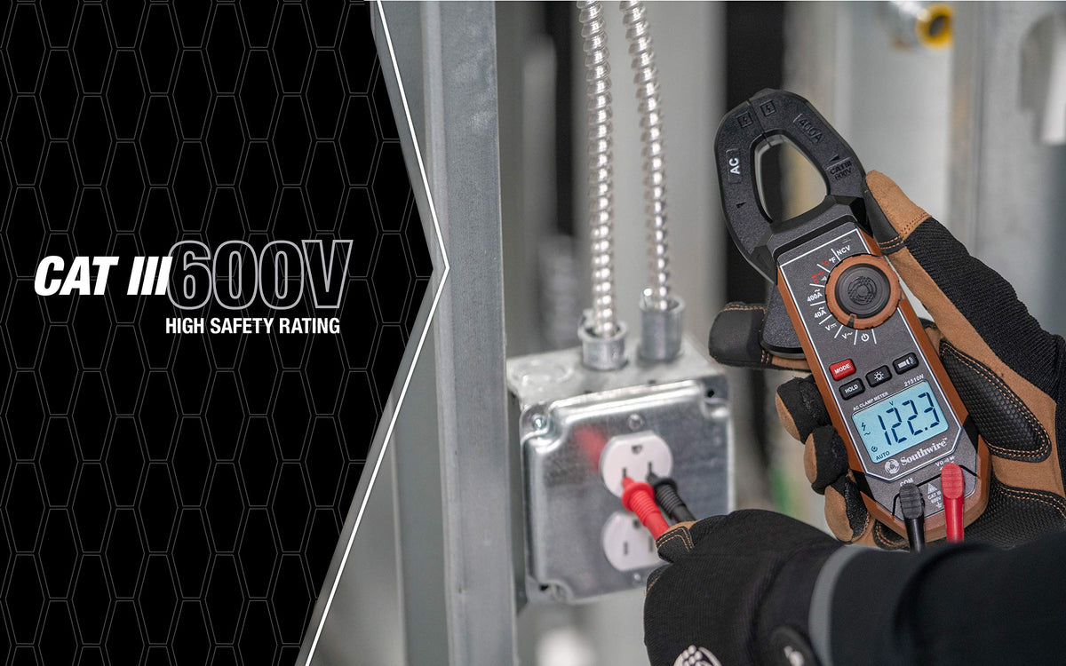 400A AC Clamp Meter with Voltage Tester P207968