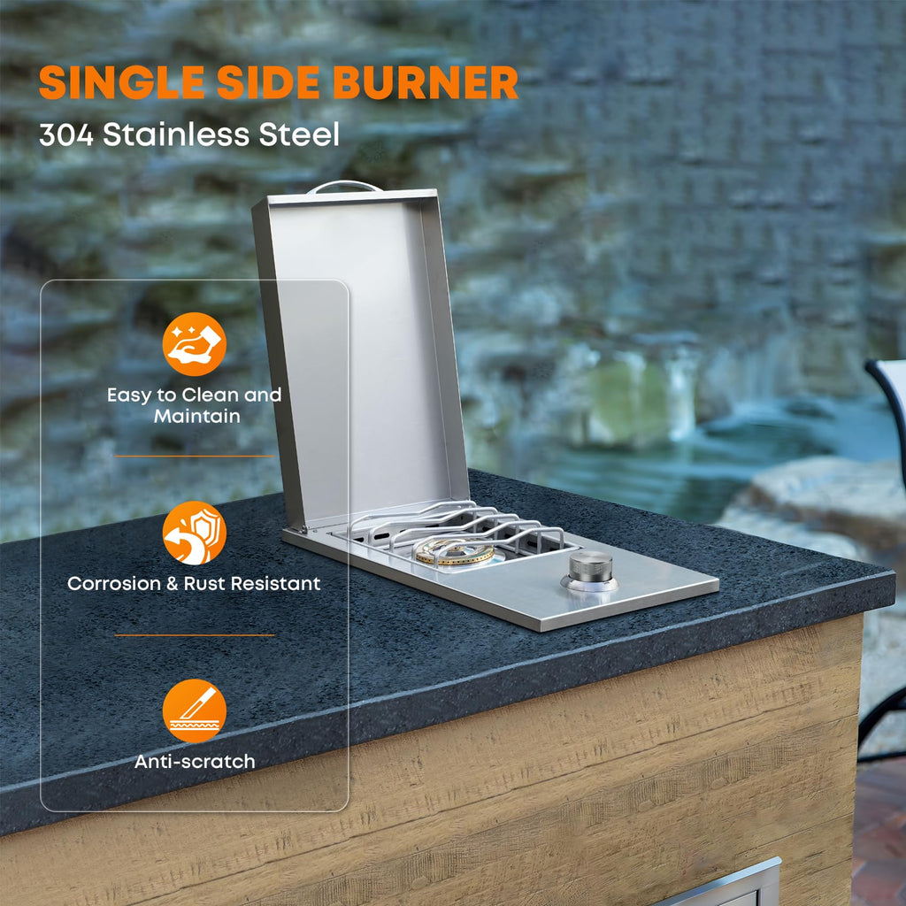 Built-In Single Side Burner M745
