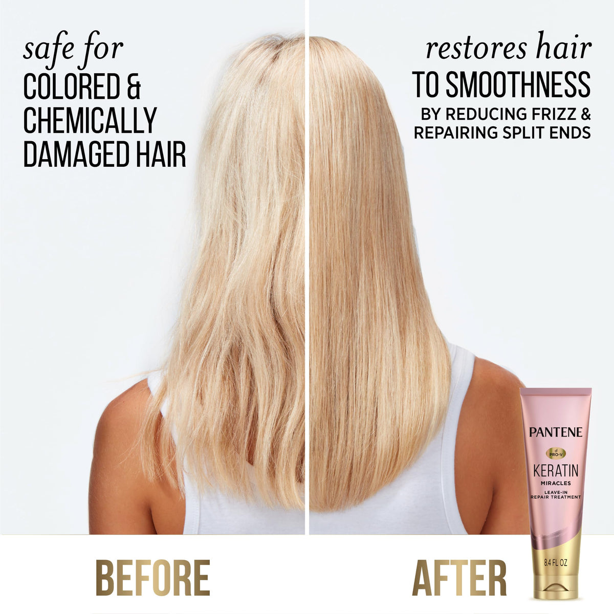 Keratin Leave-In Conditioner with Argan Oil 8.4 Fl Oz D630218