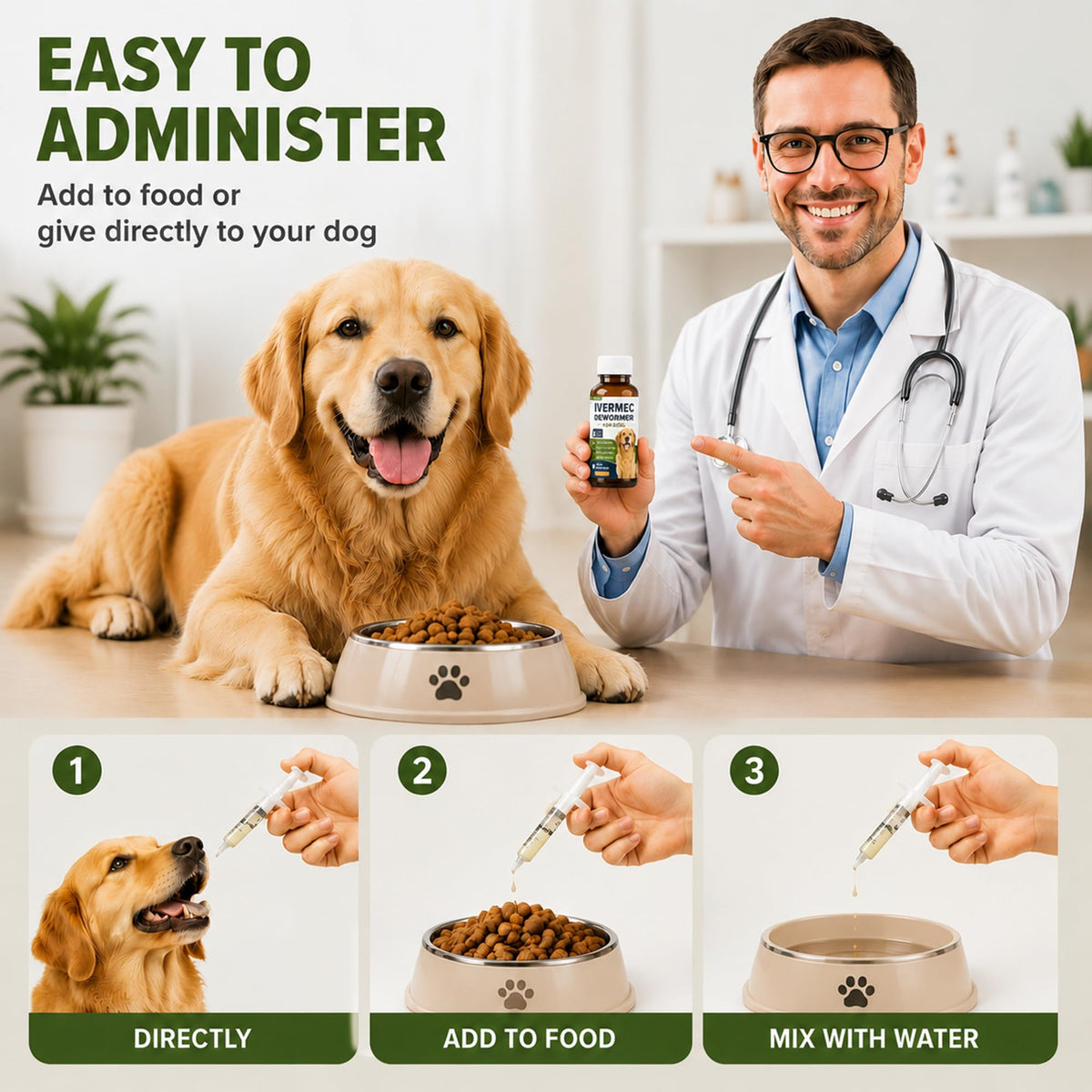 Dog Broad Spectrum Dewormer for Tapeworms, Hookworms and Roundworms J62352