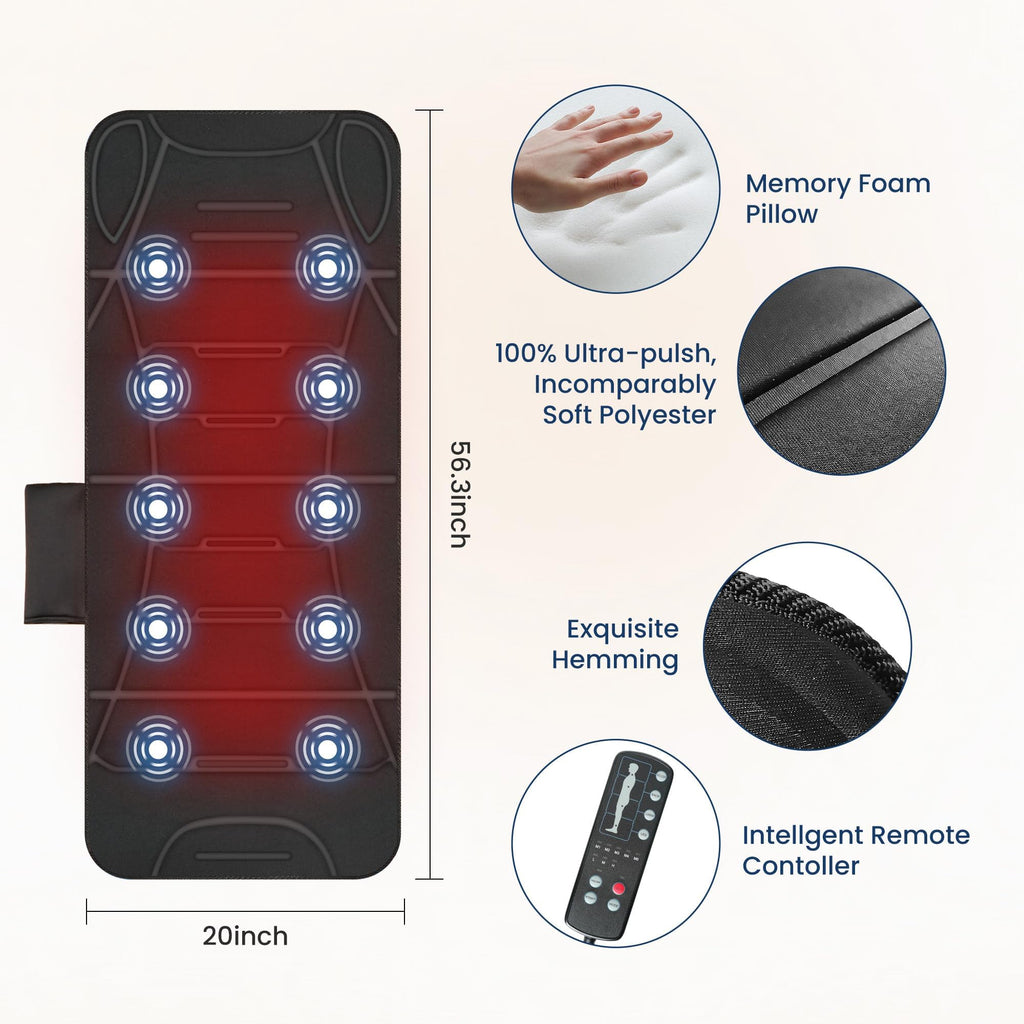 Full Body Massage Mat with Heat B29339
