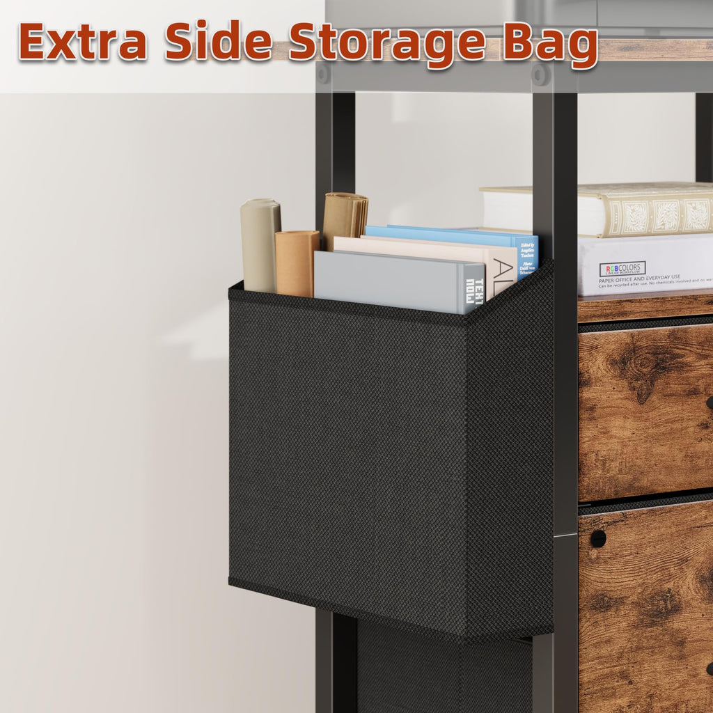 2 Drawer Mobile File Cabinet W998618