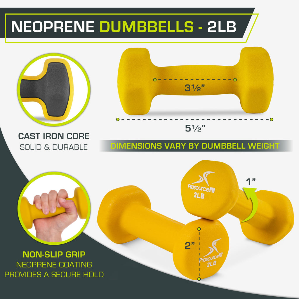 Neoprene Dumbbell Non-Slip Grip R401