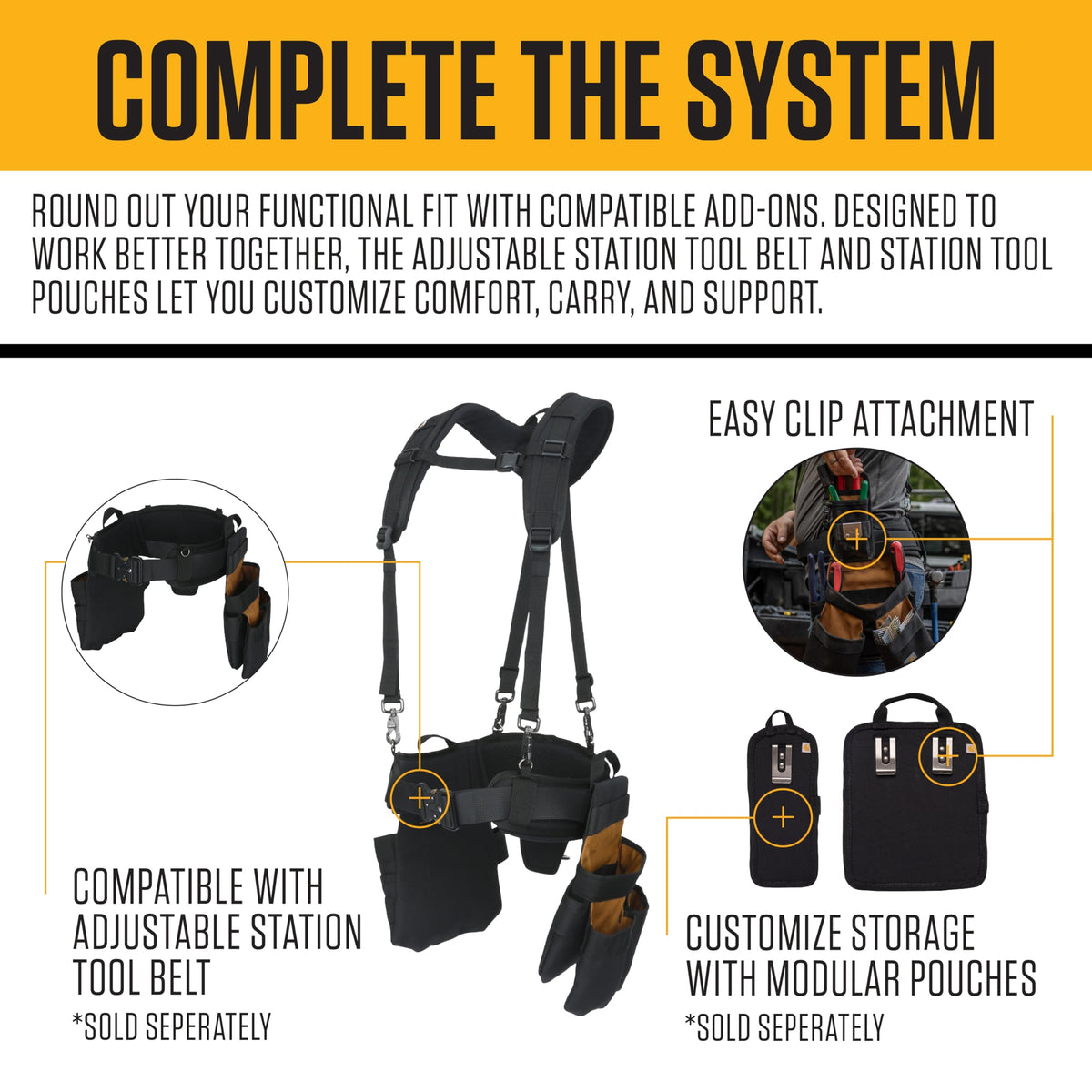 Tool Belt Suspender M8906