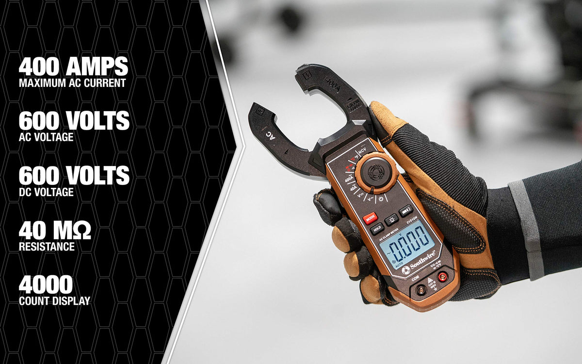 400A AC Clamp Meter with Voltage Tester P207968