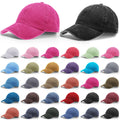 30 Pack Washed Denim Distressed Adjustable Cotton Baseball Cap F620232