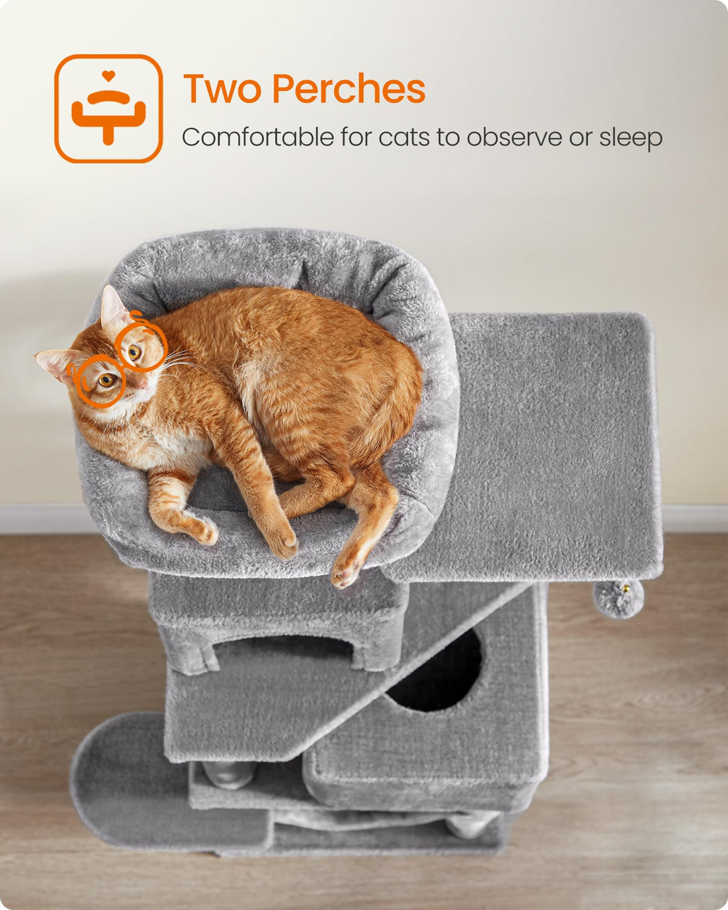 Light Gray Cat Tree N726558