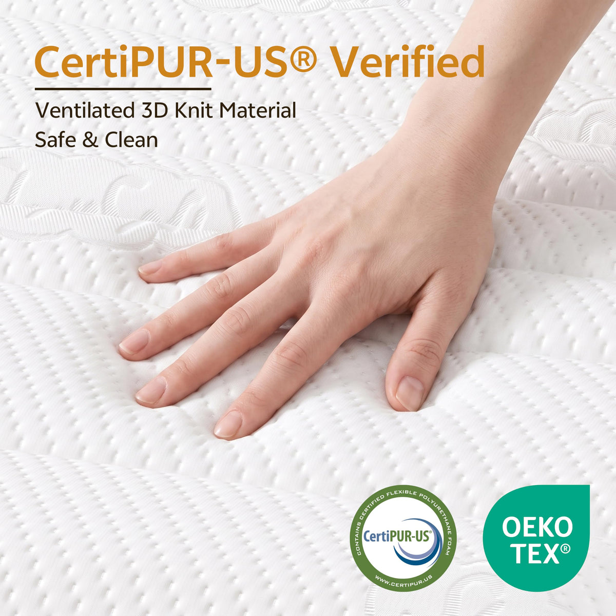 12 Inch Cooling-Gel Memory Foam Pocket Spring Hybrid Mattress F562514