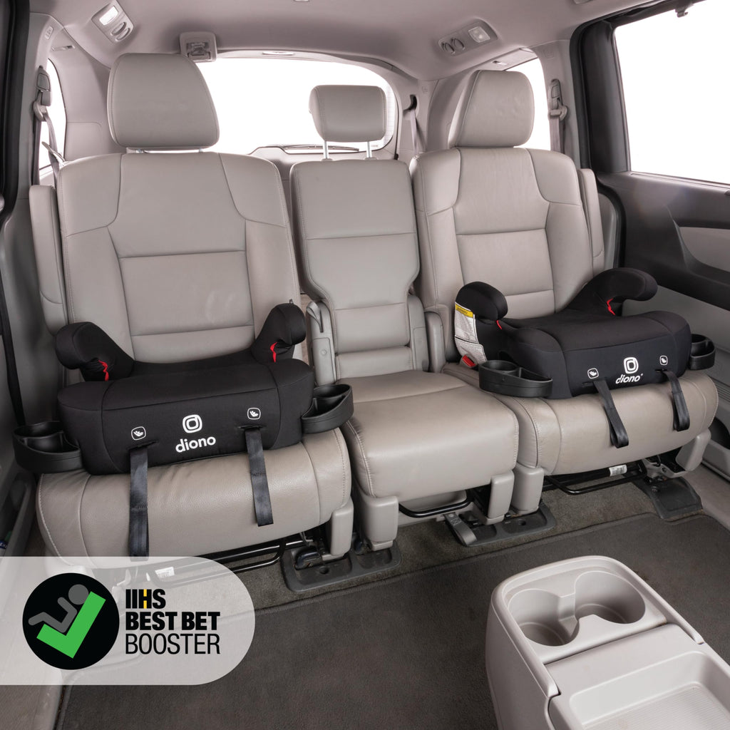 Black Backless Belt-Positioning Booster Seat O969974