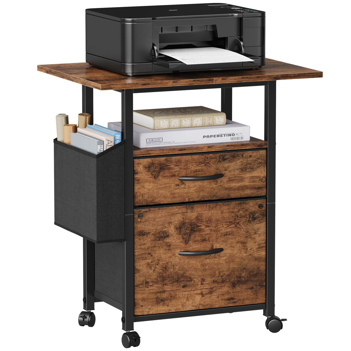 2 Drawer Mobile File Cabinet W998618