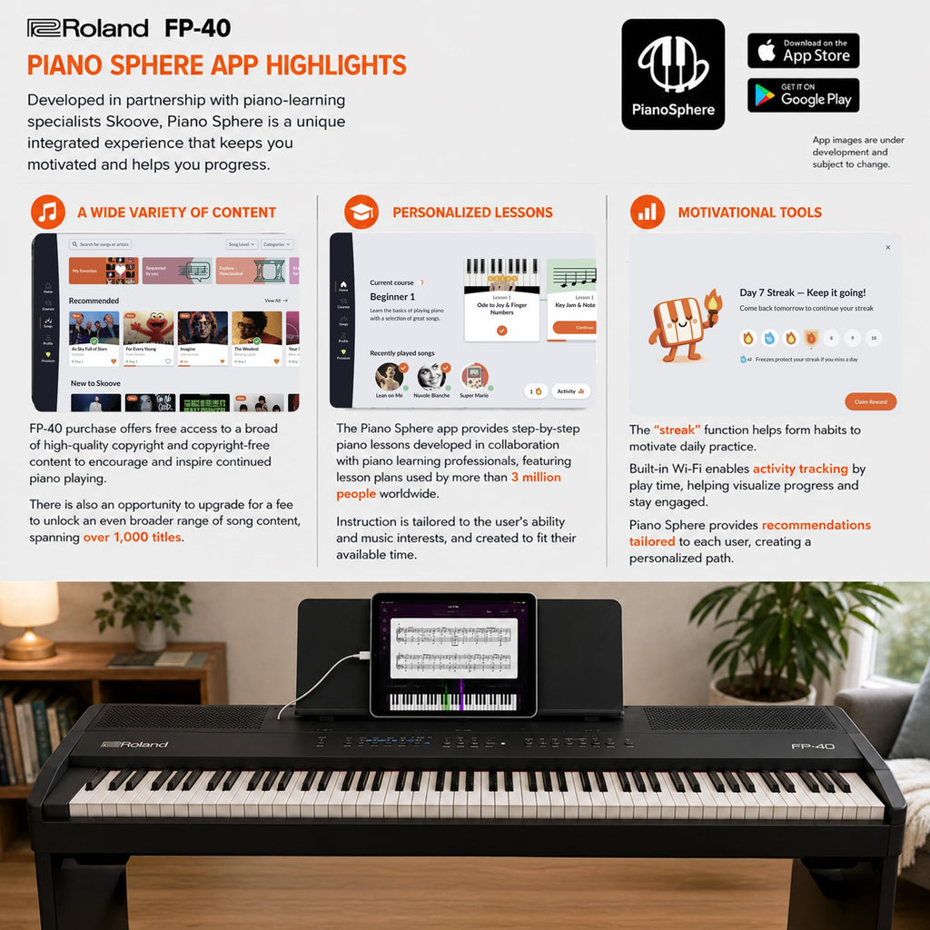 88-Key Digital Piano Black V934879