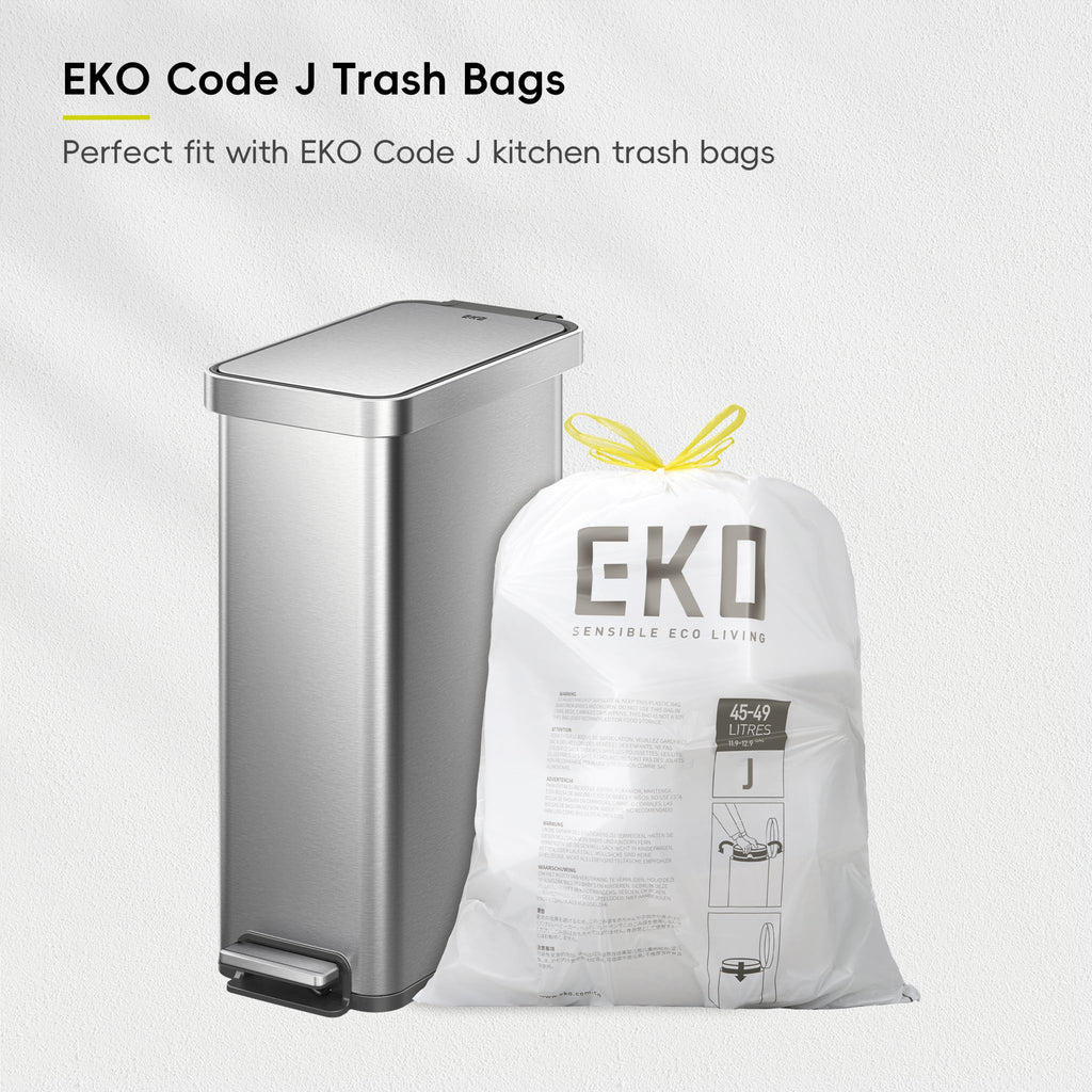 50L Stainless Steel Step Kitchen Trash Can with Lid K256741