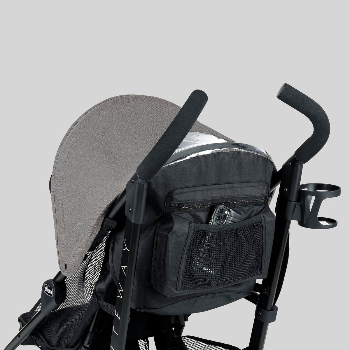 Compact Lightweight Stroller with Storage Basket O63079