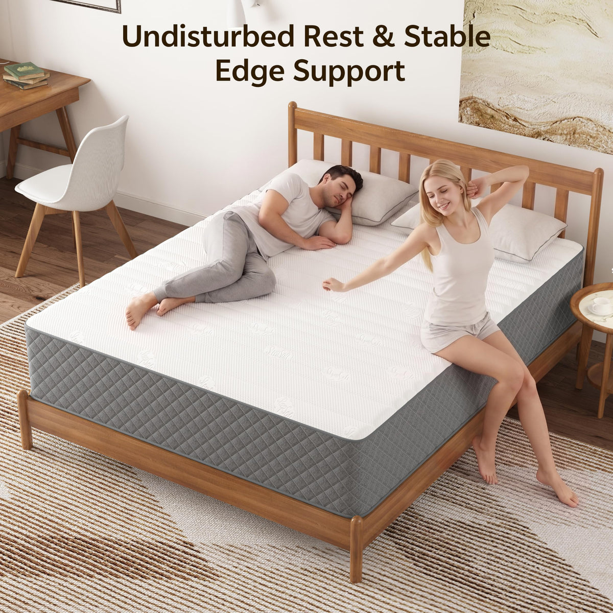 12 Inch Cooling-Gel Memory Foam Pocket Spring Hybrid Mattress F562514