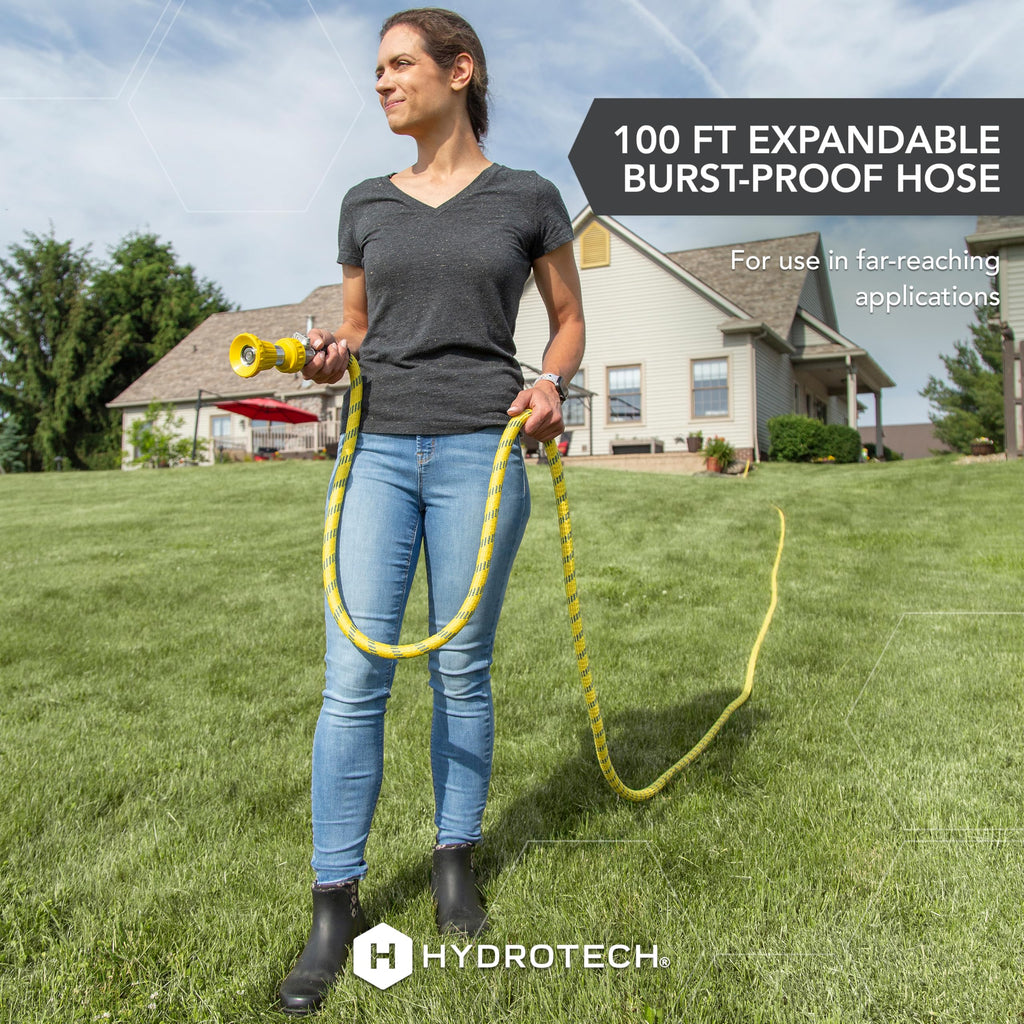 100 ft Max Flow Garden Hose, 3/4 in Diameter C8973