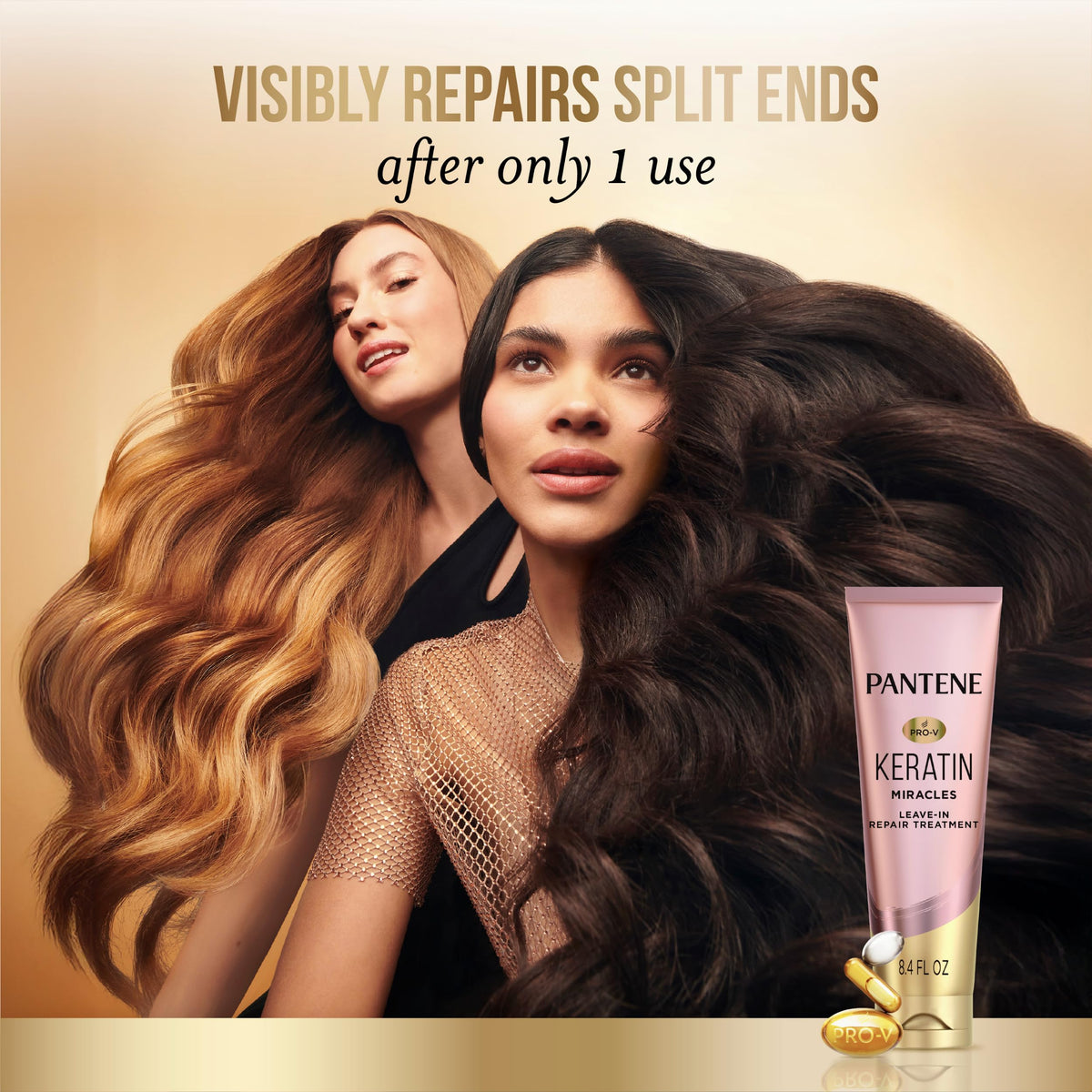 Keratin Leave-In Conditioner with Argan Oil 8.4 Fl Oz D630218