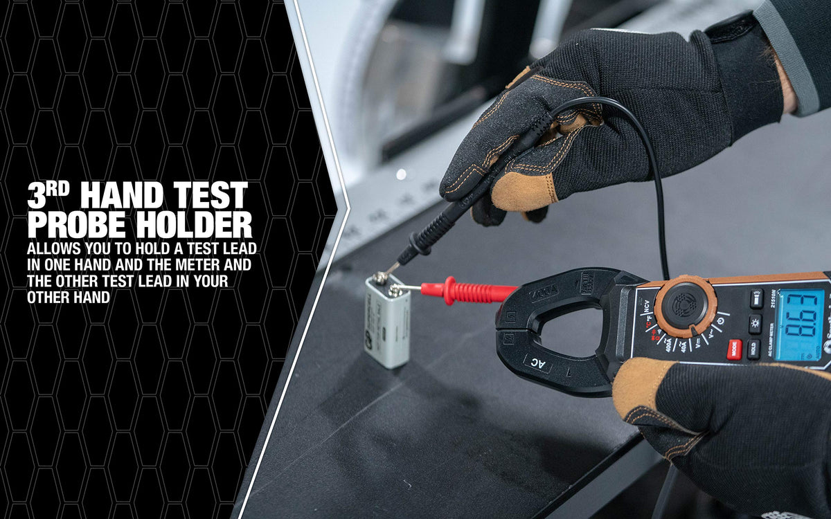 400A AC Clamp Meter with Voltage Tester P207968