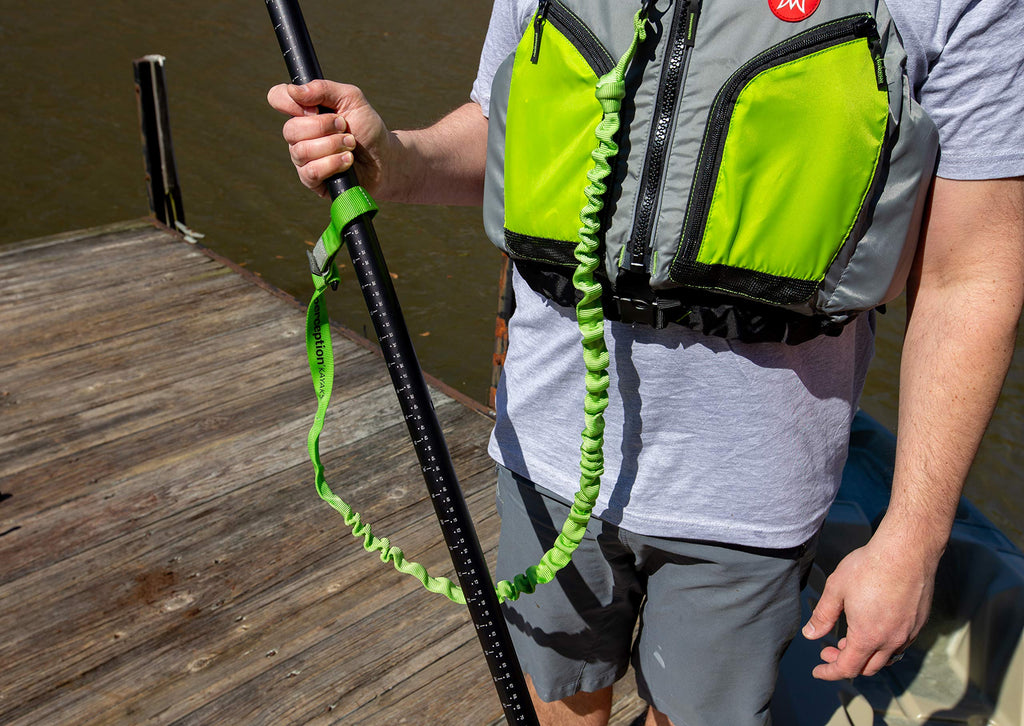 Paddle & Rod Leash Green One Size A31794