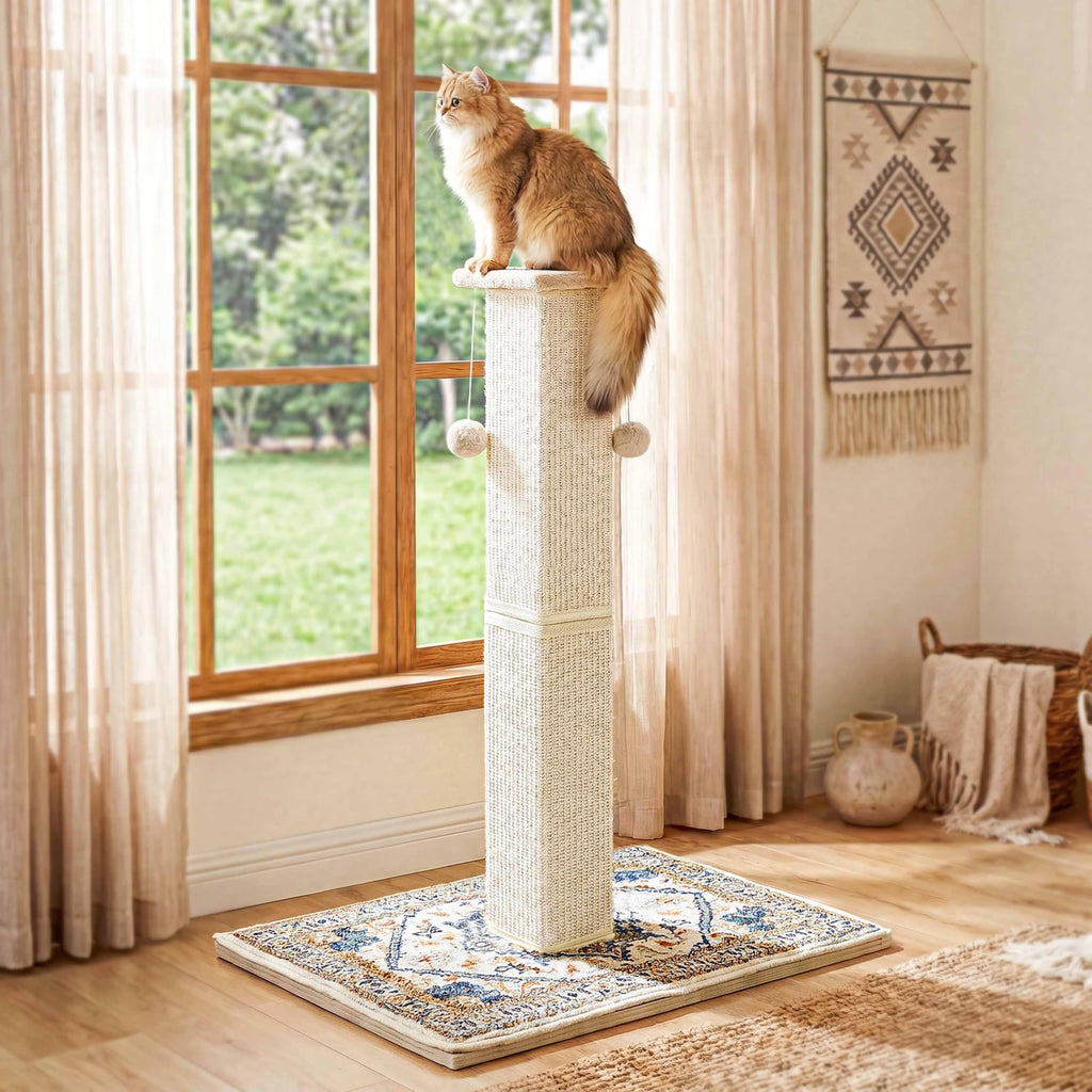 Tall Cat Scratching Post with Carpet X788