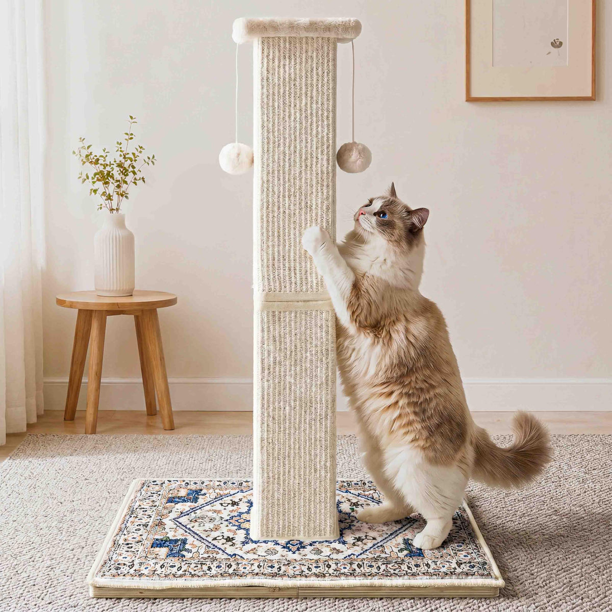 Tall Cat Scratching Post with Carpet X788